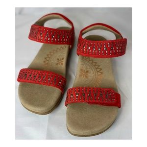 NWT Red Sandals